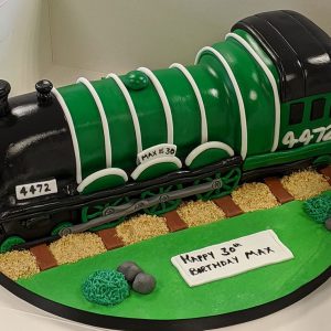 Train Design Cake